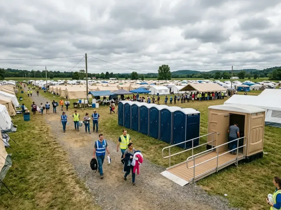 disaster-relief-camp-restrooms-010 — frequently asked questions, Dumpster & Portable Bathrooms Rental in Rochester, IN
